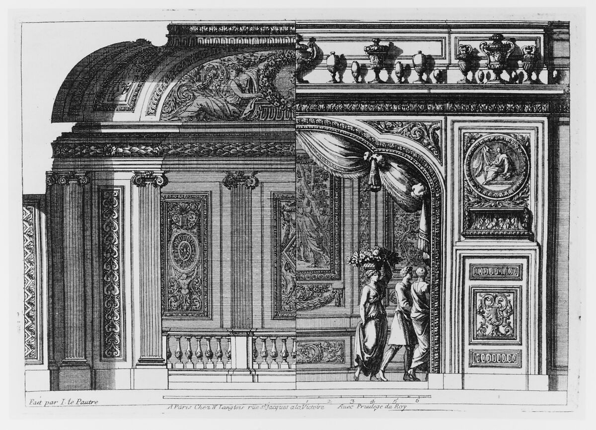 Oeuvres, Vol. I, Jean Le Pautre (French, Paris 1618–1682 Paris), Etching