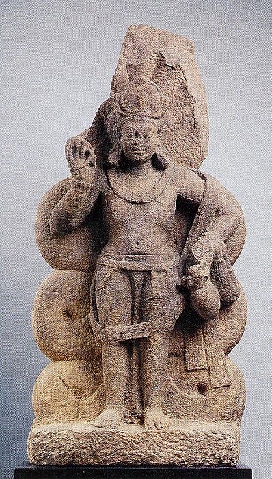 Nagaraja (Serpent King), Stone, India (Madhya Pradesh) 