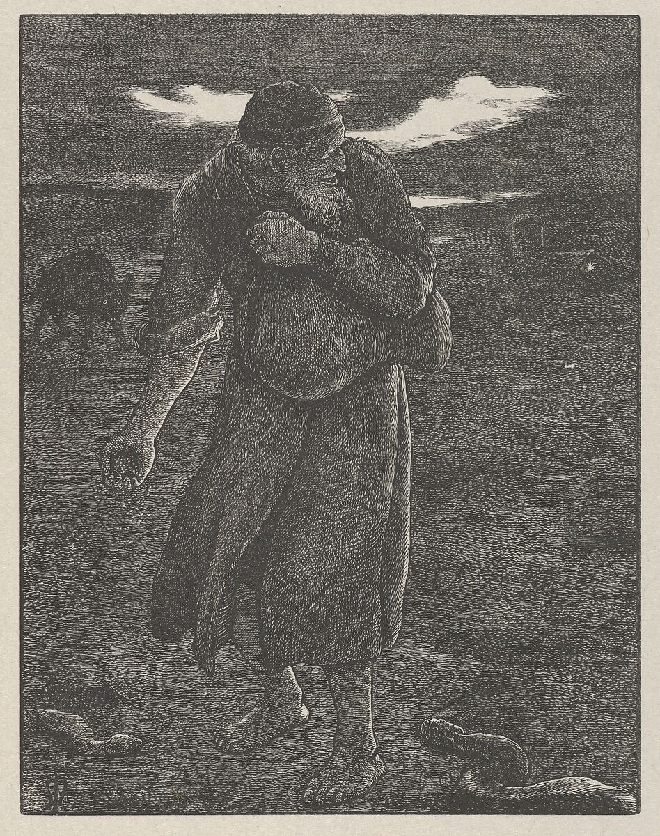 The Tares (The Parables of Our Lord and Saviour Jesus Christ), After Sir John Everett Millais (British, Southampton 1829–1896 London), Wood engraving; proof 