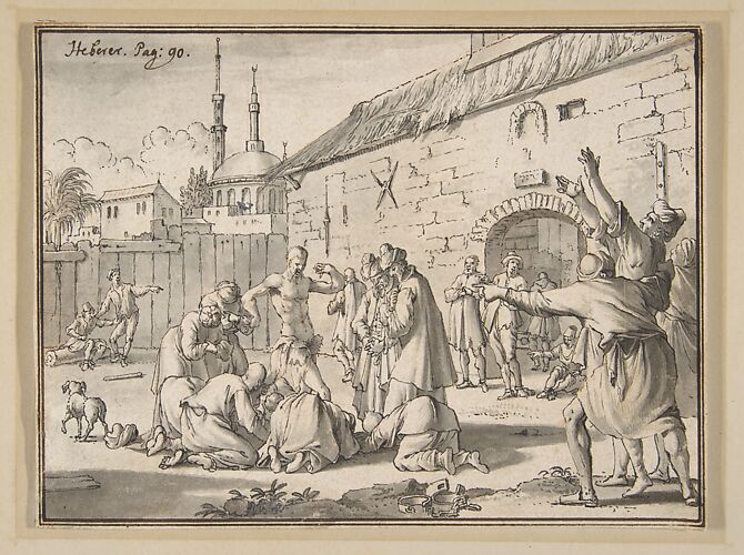 An Islamic Prophet Appearing in the Courtyard of a Prison in Alexandria