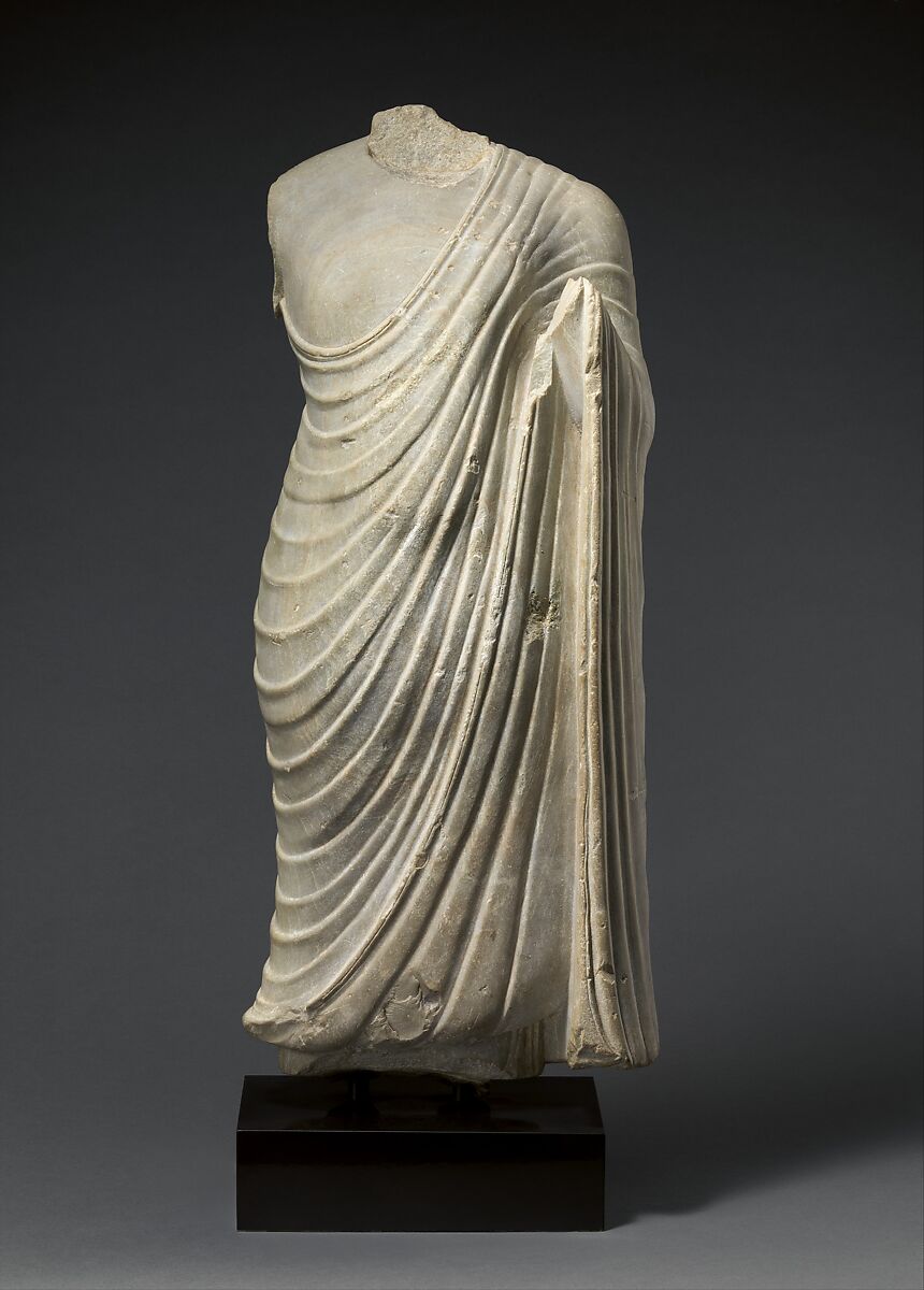 Buddha, Limestone, India,  Andhra Pradesh 