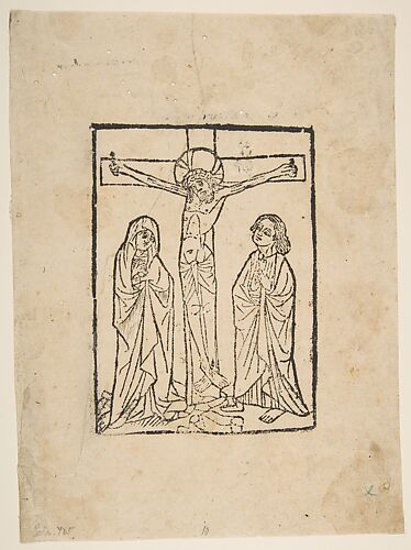 Christ on the Cross, with the Virgin and Saint John