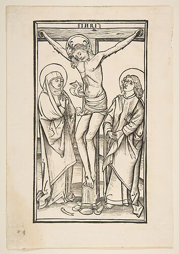 Christ on the Cross with the Virgin and Saint John