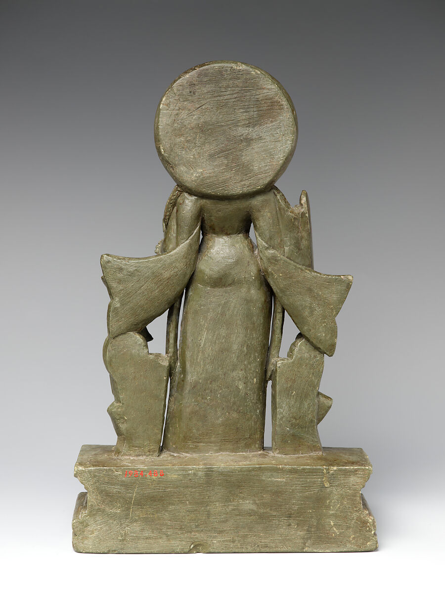 Four-Armed Goddess, possibly Sarada, Chlorite schist, India (Jammu and Kashmir, ancient kingdom of Kashmir)