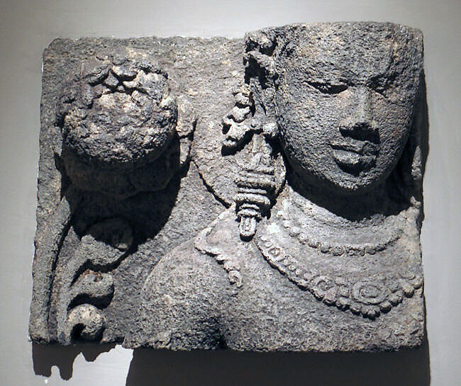 Male Deity, probably Padmapani, Andesite, Indonesia (Java) 