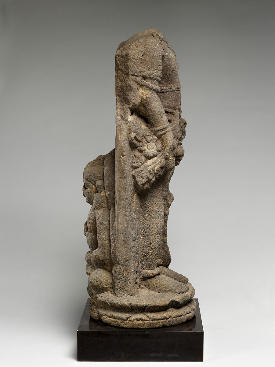 Standing Vishnu, Andesite, Indonesia (Java)
