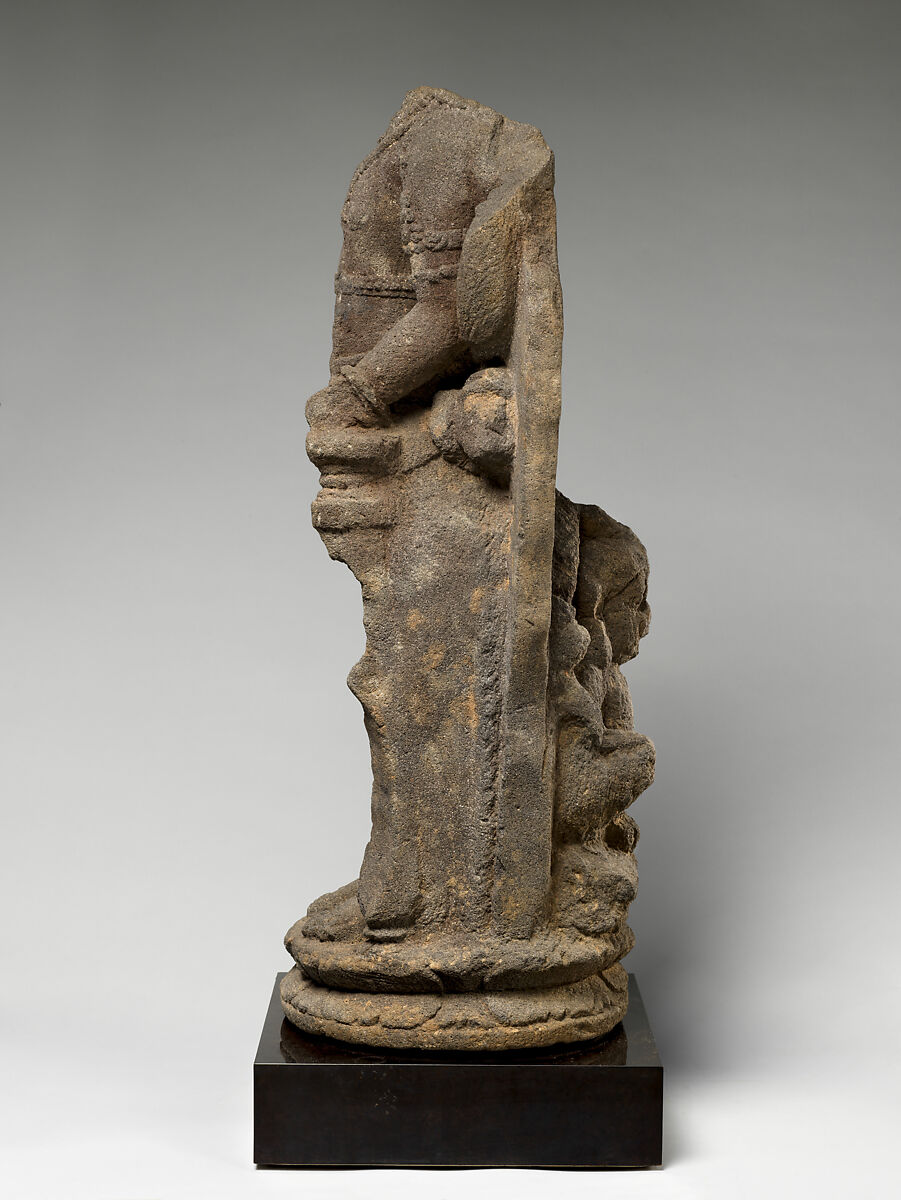 Standing Vishnu, Andesite, Indonesia (Java)