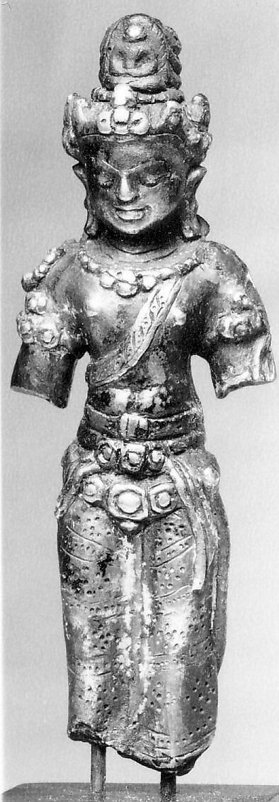 Standing Bodhisattva (Armless), Silver, Indonesia (Java) 