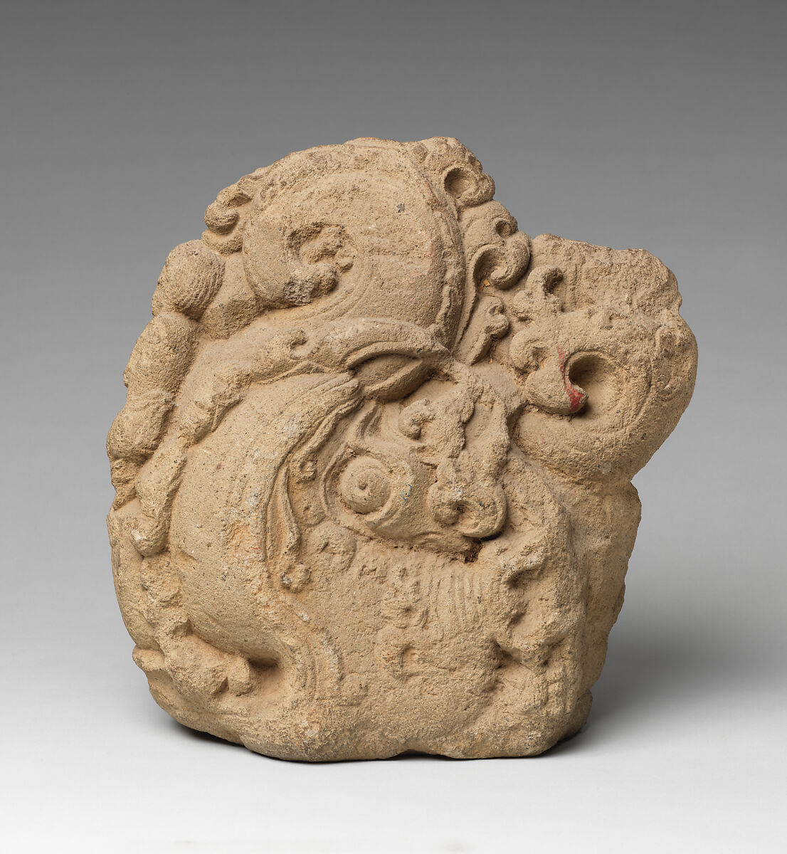 Water Spout in the Form of a Makara, Andesite, Indonesia (Java)