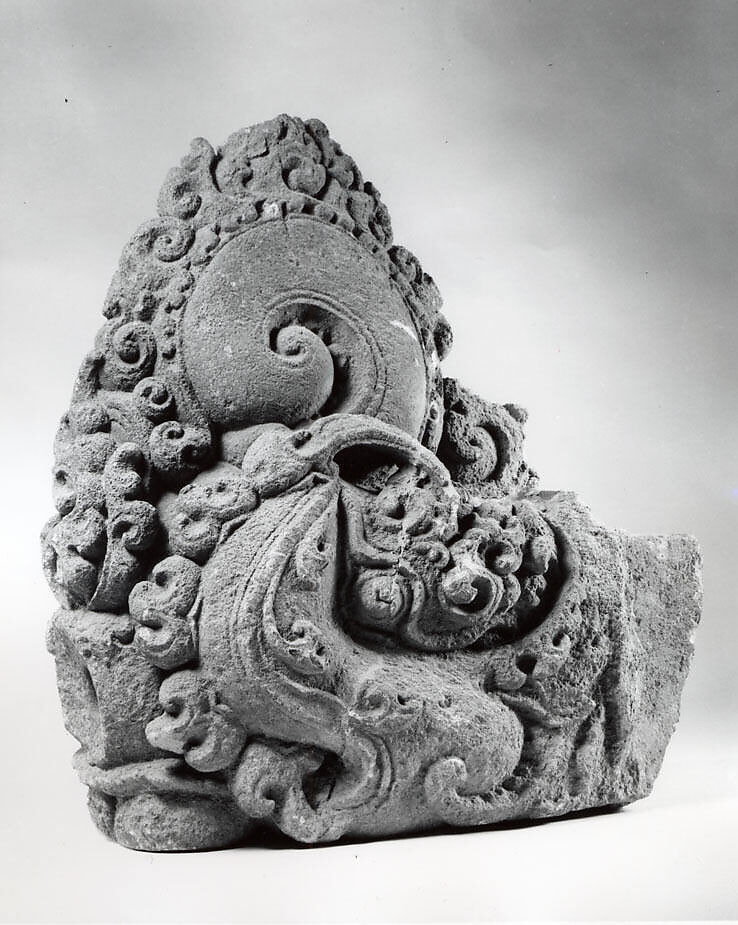 Water Spout in the Form of a Makara, Andesite, Indonesia (Java) 