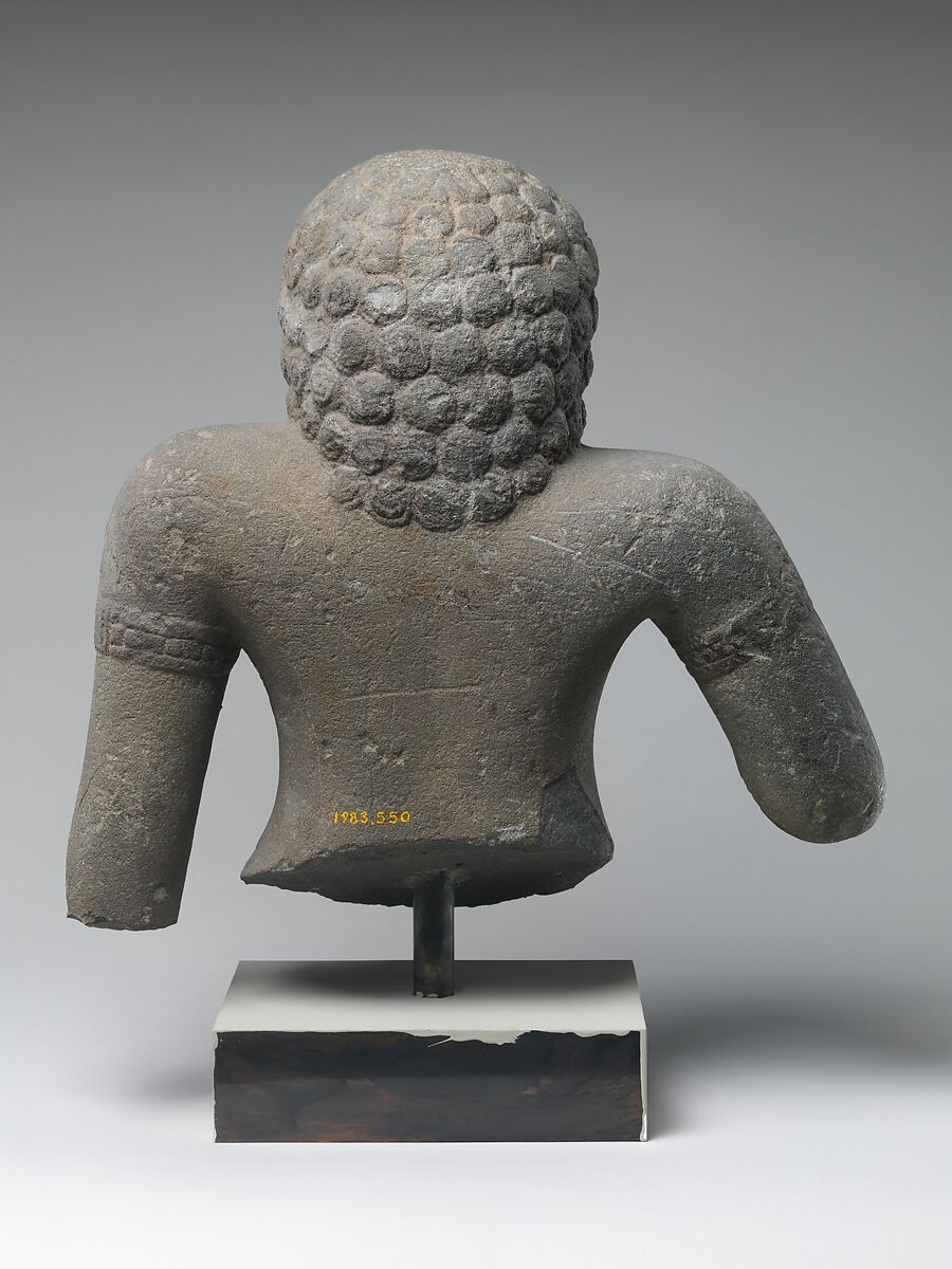 Yaksha, possibly Kubera, Sandstone, Vietnam