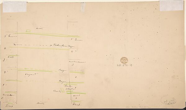 Backdrop Design for "Der Rattenfänger von Hamelin" by the Brothers Grimm, Attributed to Anonymous, 20th century, Watercolor with traces of graphite