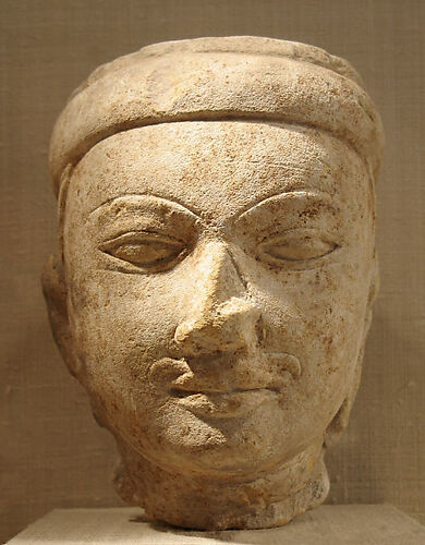 Head of a Male Deity