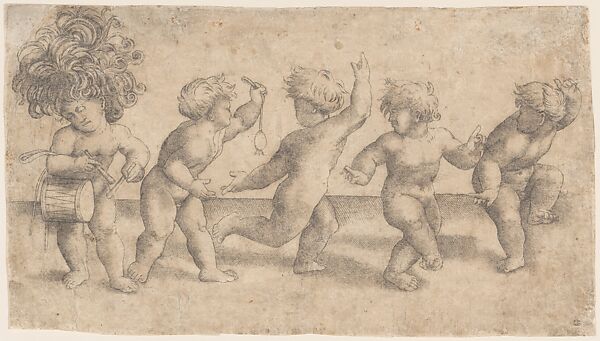 Five Dancing Putti