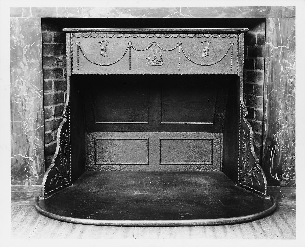 Franklin Stove, Cast iron