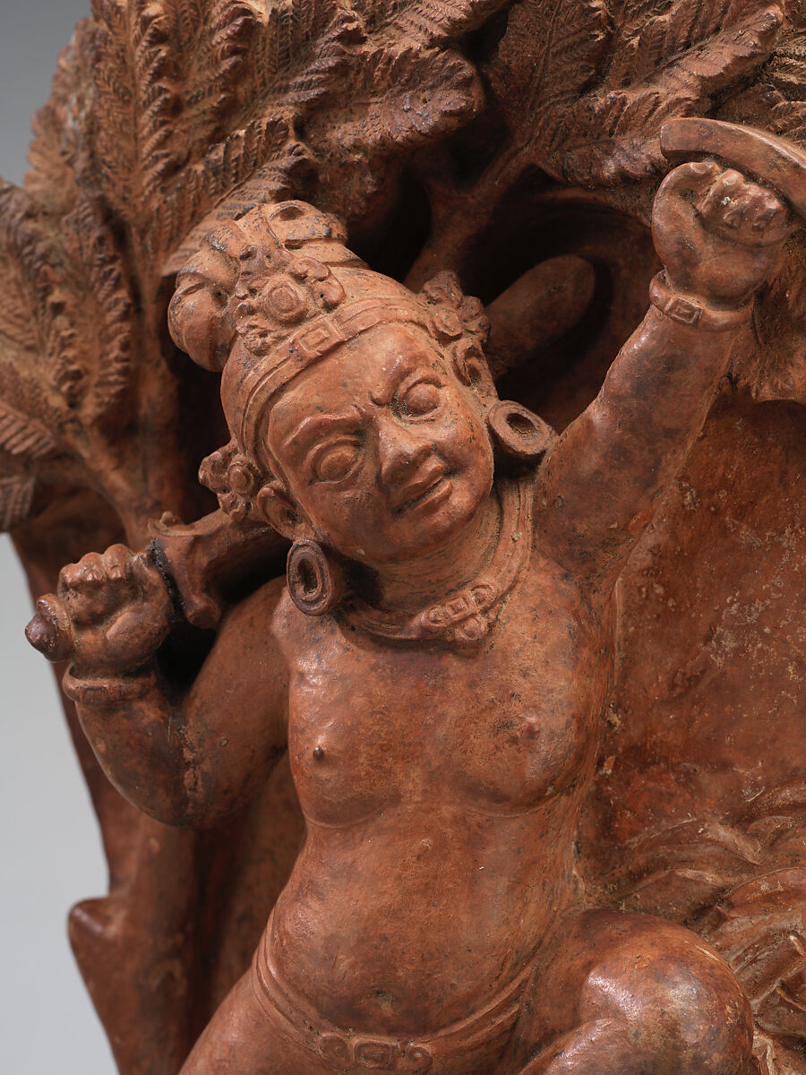 Mahasiddha Kirapalapa, Terracotta, Nepal, Kathmandu Valley