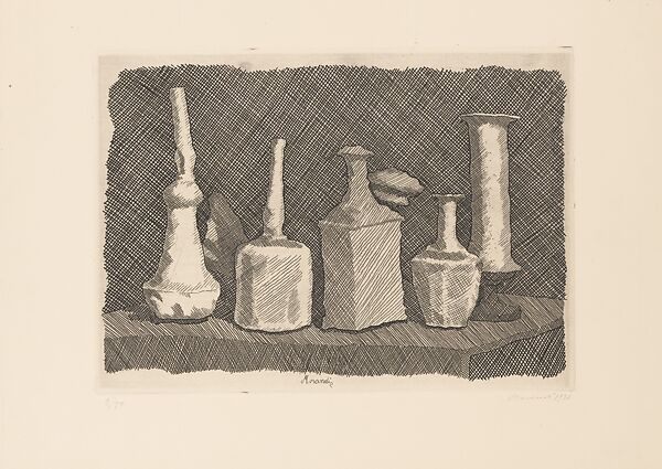 Giorgio Morandi - Natura morta a grandi segni - The Metropolitan