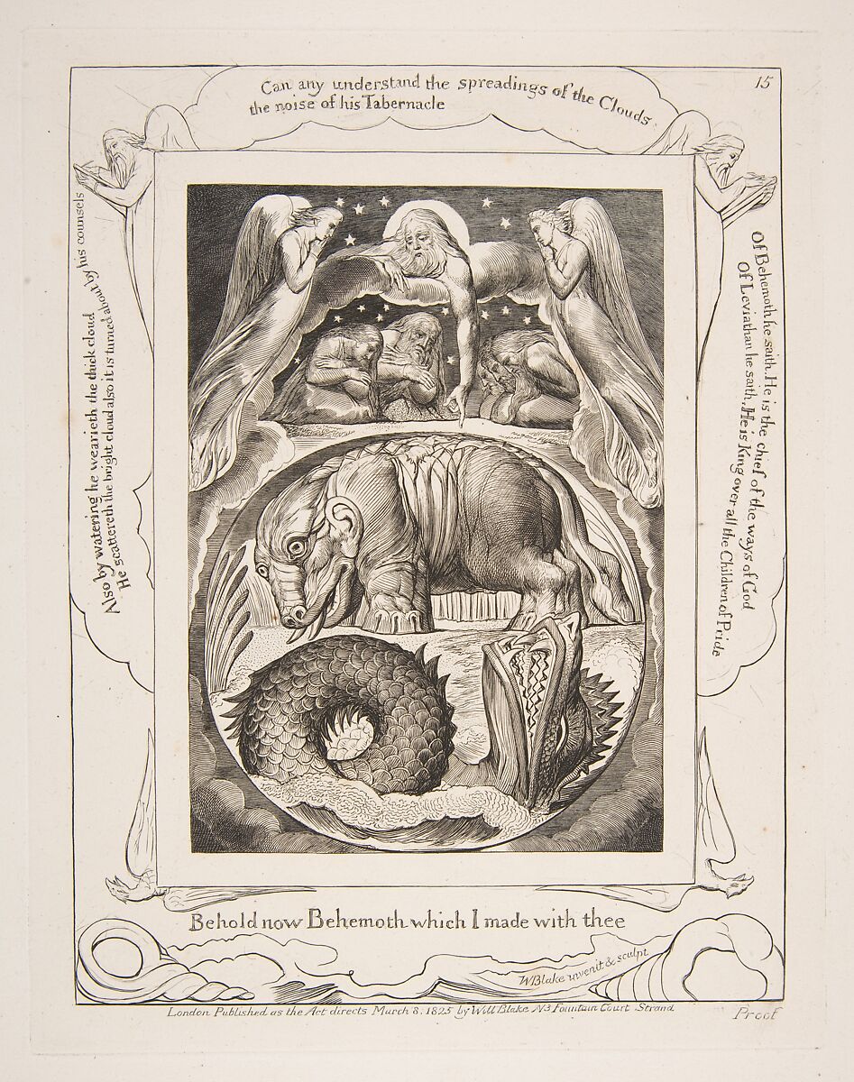 William Blake Behemoth and Leviathan The Metropolitan Museum of Art