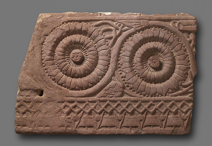 Two Lotuses, from the Bharhut Stupa