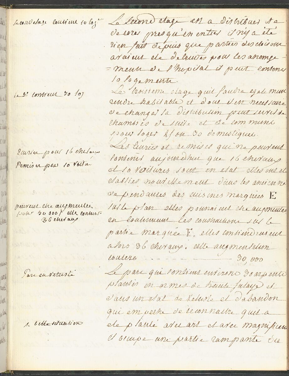 Sketchbook of a Journey to the Château d'Eu, Pierre François Léonard Fontaine (French, Pontoise 1762–1853 Paris), Sketchbook with thirty watercolors, with pen and ink