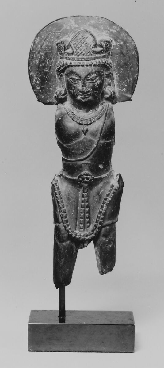 Torso of Vishnu, Stone, India (Jammu & Kashmir, ancient kingdom of Kashmir) 