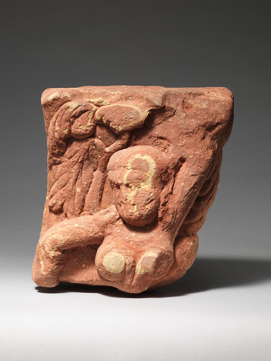 Tree Spirit Deity (Yakshi), Red sandstone, India (Uttar Pradesh, Mathura region)