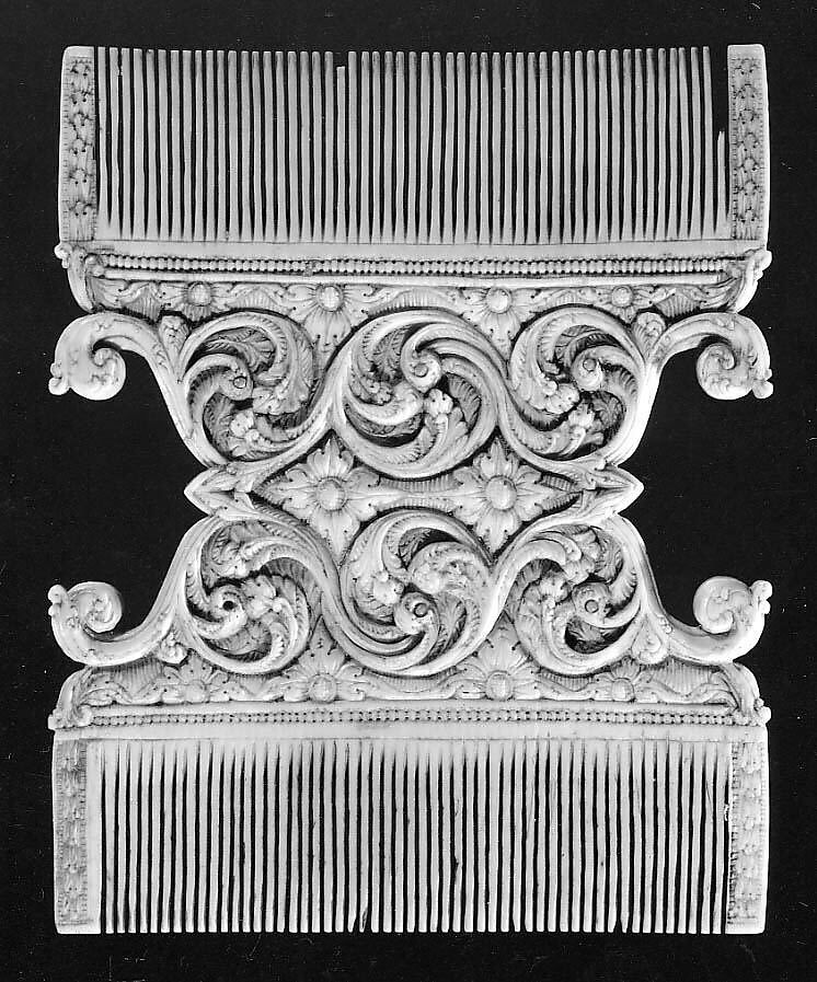 Double-Sided Comb, Ivory, Sri Lanka 