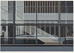 Manhattan from the portfolio Urban Landscapes III, Richard Estes (American, born 1932), Screenprint 