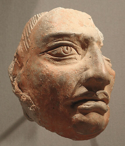 Head Fragment from a Plaque