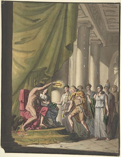 Allegory of Victory: Soldier Being Crowned by Laurels