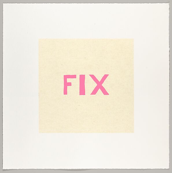 Fix, Trenton Doyle Hancock (American, born 1974), Etchings, aquatints, lithographs, silkscreen on chine collé 