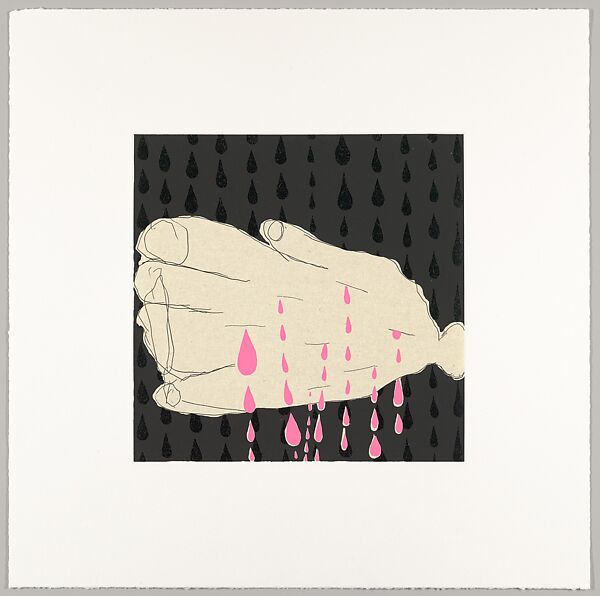 Fix, Trenton Doyle Hancock (American, born 1974), Etchings, aquatints, lithographs, silkscreen on chine collé