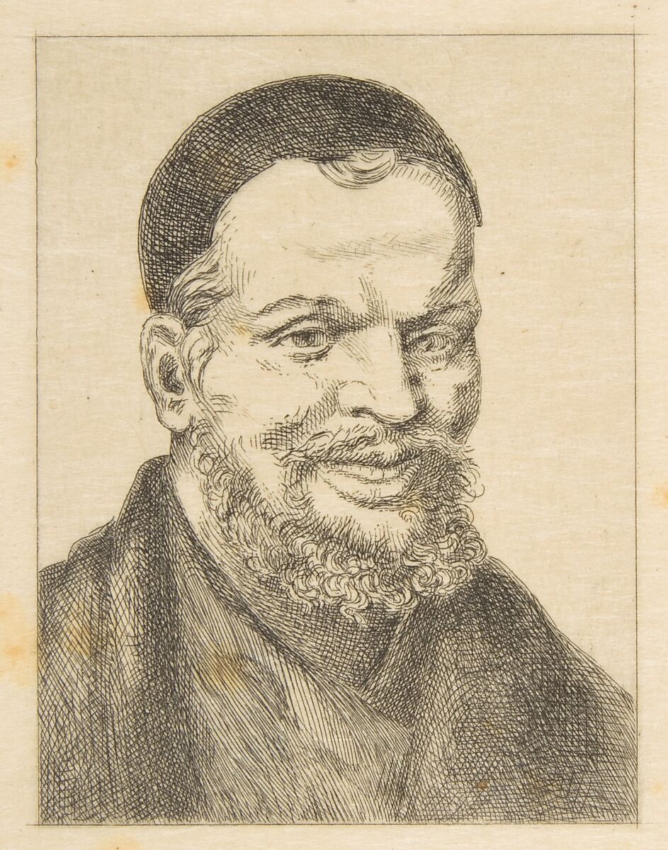 Portrait of Rabelais, Félix Bracquemond (French, Paris 1833–1914 Sèvres), Etching; early state 