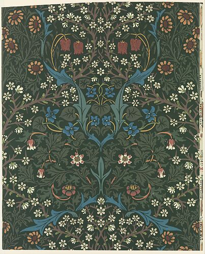 NeedlepointUS: Beth Russell Needlepoint - Henry Dearle Greenery Collection  - Deer Firescreen/Picture/Hanging - Kit, Tapestry Kits, DF0101K