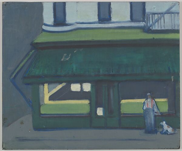 Untitled (Diner)/Front Porch Restaurant, Mary Beth McKenzie (American, born Cleveland, Ohio, 1946), Double-sided glass monotype plate