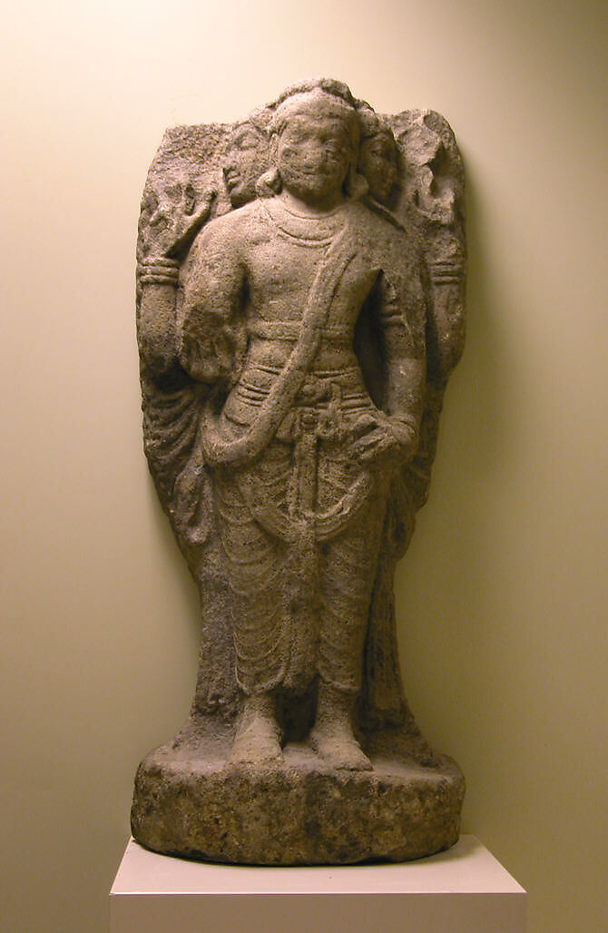 Standing Brahma, Granite, India (South India) 