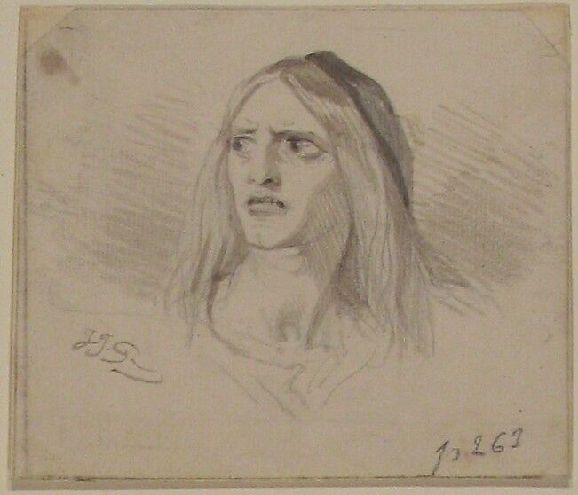 Illustration in Jérôme Paturot, by Louis Reybaud, Paris, 1846, J. J. Grandville (French, Nancy 1803–1847 Vanves), Brush and gray wash over graphite.