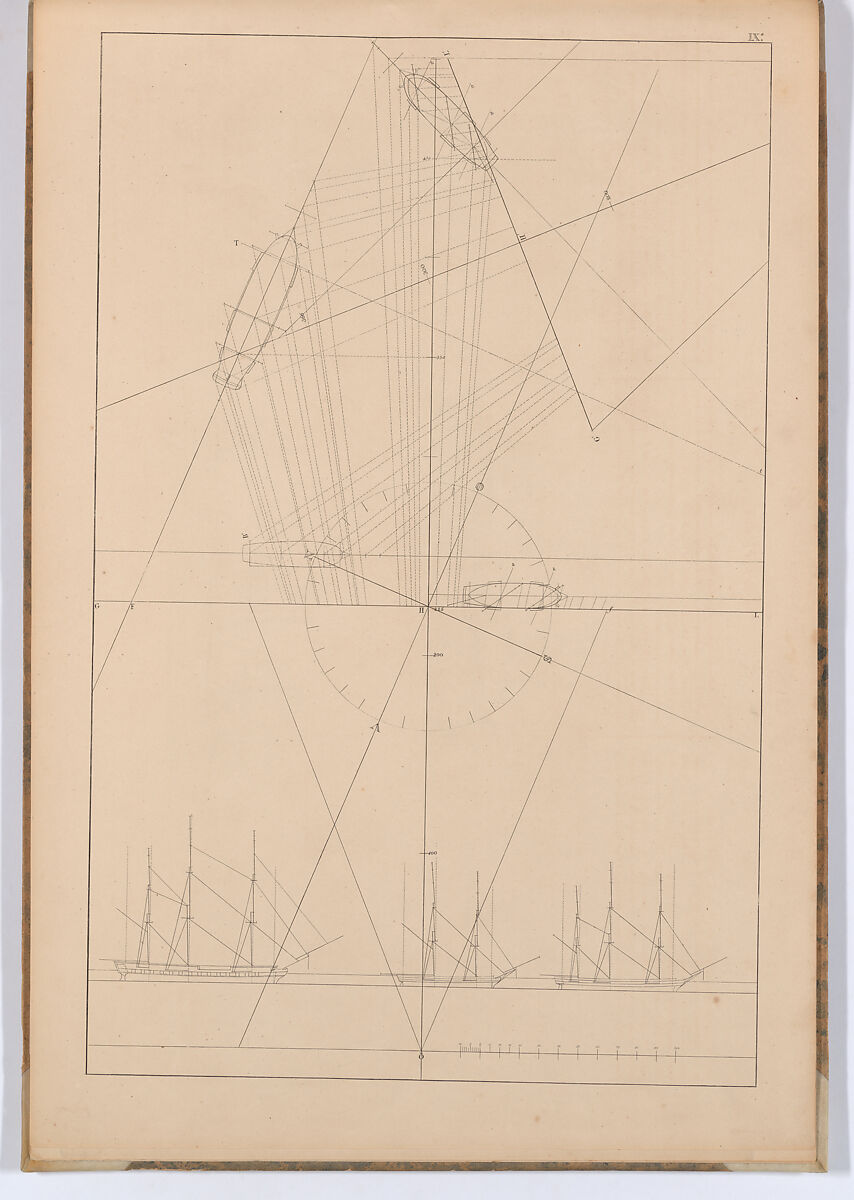 Linear Perspective, Applied to the Art of Painting: A Collection of Studies in Perspective, Christoffer Wilhelm Eckersberg (Danish, Blåkrog 1783–1853 Copenhagen), Eleven etched plates