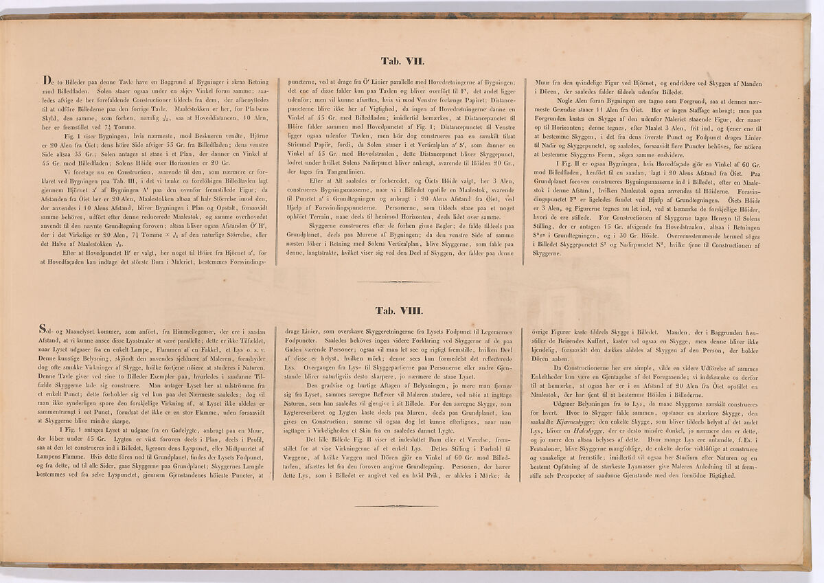 Linear Perspective, Applied to the Art of Painting: A Collection of Studies in Perspective, Christoffer Wilhelm Eckersberg (Danish, Blåkrog 1783–1853 Copenhagen), Eleven etched plates