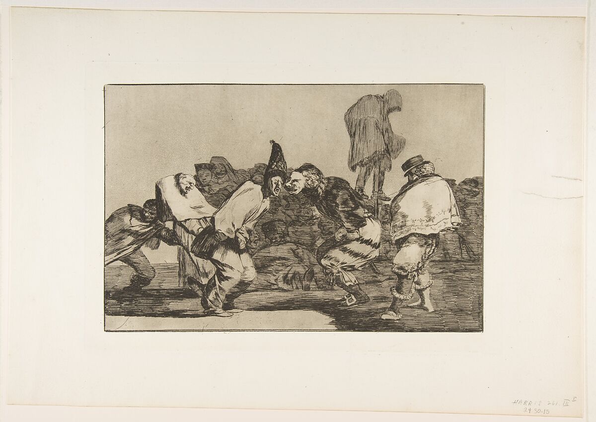 'Carnival Folly' from the 'Disparates' (Follies / Irrationalities), Goya (Francisco de Goya y Lucientes) (Spanish, Fuendetodos 1746–1828 Bordeaux), Etching, aquatint 