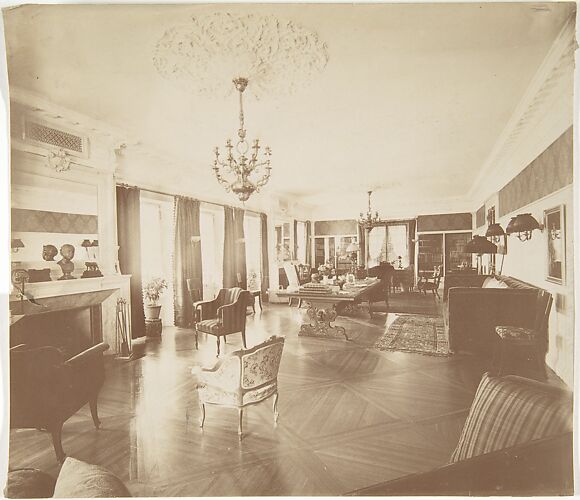 Living Room of an Unidentified House (possibly Dongan Hills, S. I.)