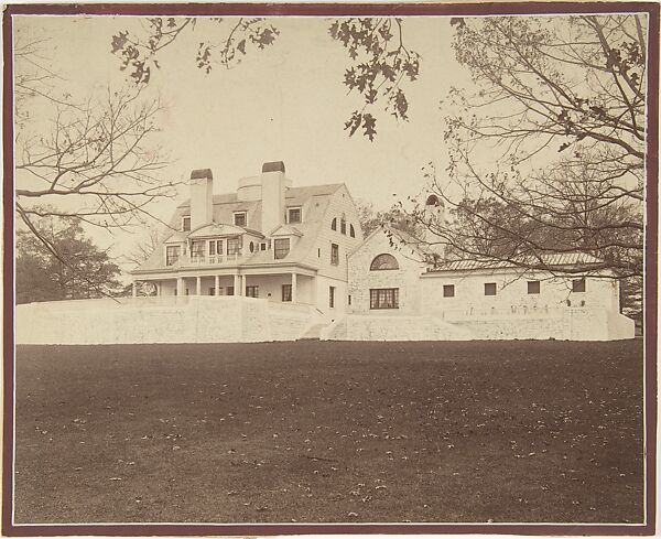 Exterior View of Ernest Flagg's House, Dongan Hills, S. I.