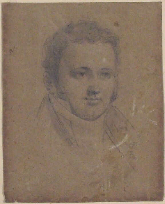 Marchand, Anonymous, French, 18th century, Black chalk, stumped