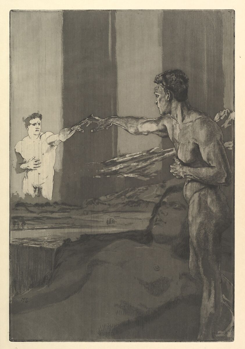 Max Klinger Philosopher from The Series On Death II The 