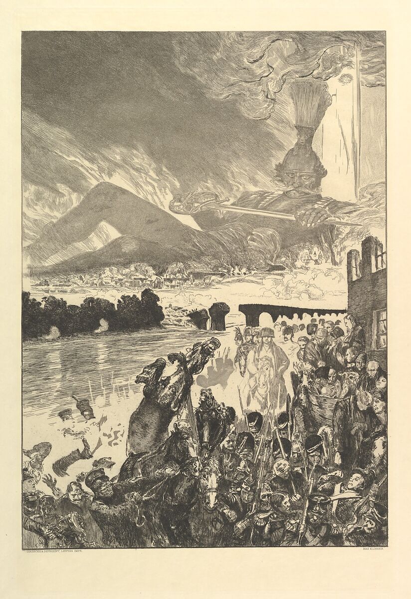 Krieg, from the series Vom Tode Zweiter Teil, Max Klinger (German, Leipzig 1857–1920 Großjena) 