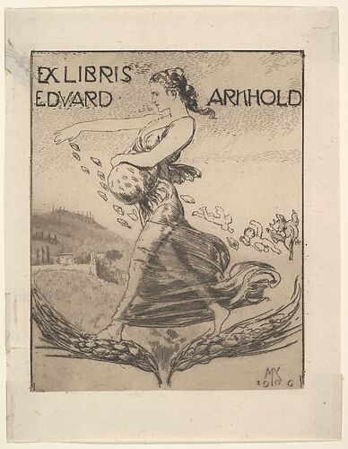 Ex Libris of Eduard Arnhold