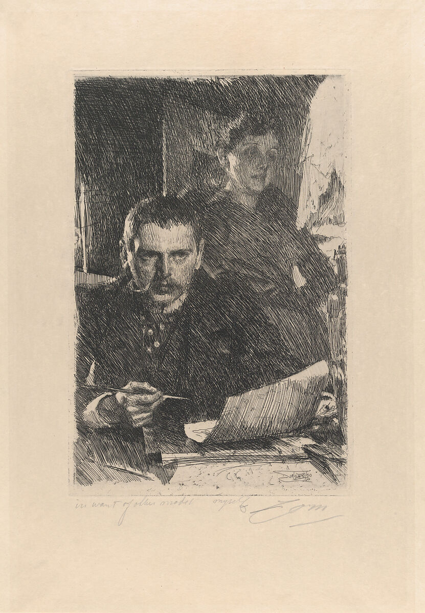 Anders Zorn | Zorn and His Wife | The Metropolitan Museum of Art