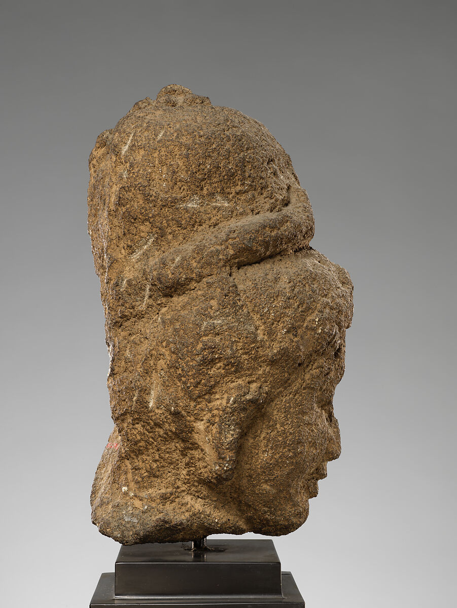 Head Fragment, Stone, Indonesia (Java)