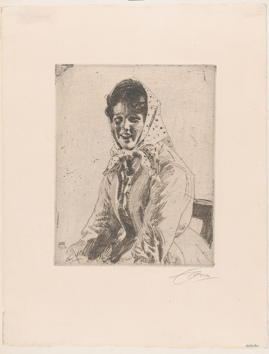 Anders Zorn | A Skeri Girl | The Metropolitan Museum of Art