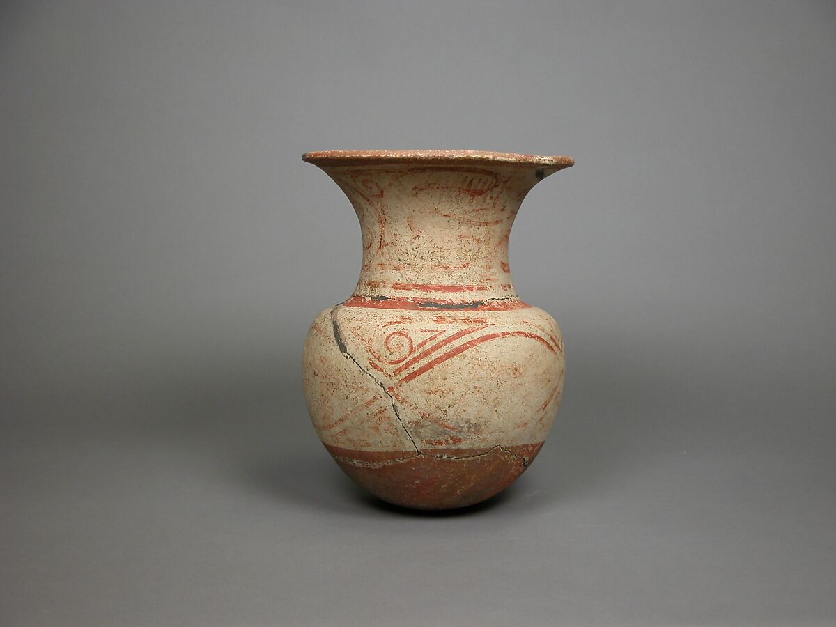 Vessel, Terracotta, Thailand (Ban Chiang culture) 